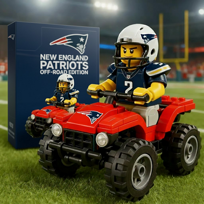 NFL Team Off-Road Vehicle Building Block Set 2411 V1 NAK NHT