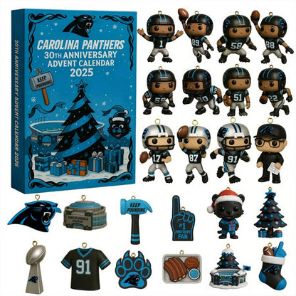 NFL CAR Team Advent Calendar Christmas V1 NAK NHM