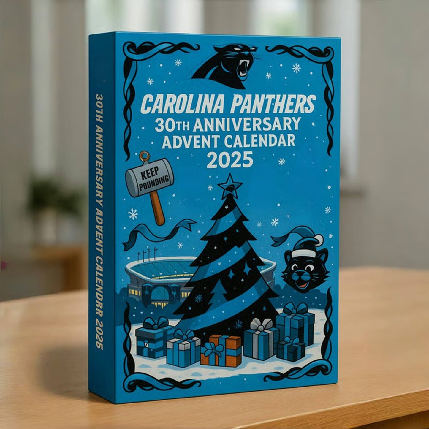 NFL CAR Team Advent Calendar Christmas V1 NAK NHM