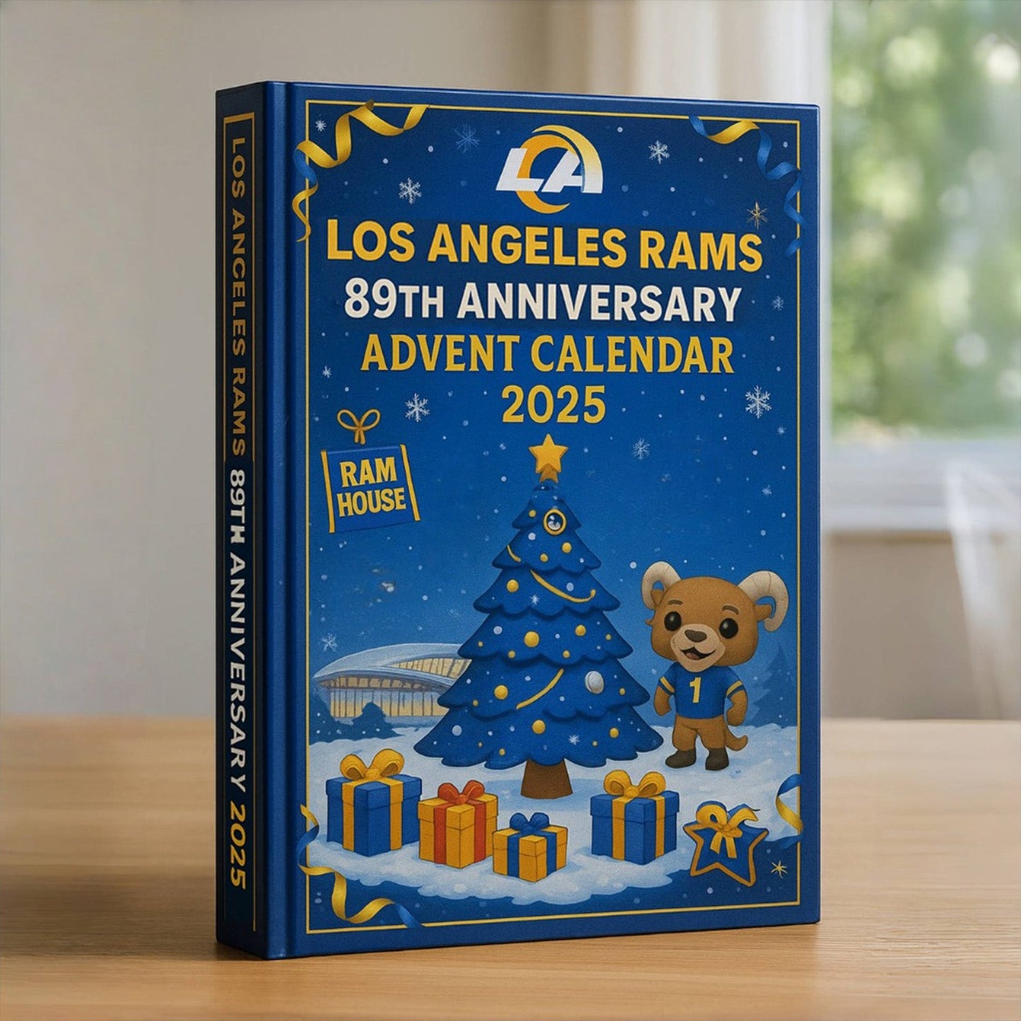 NFL LAR Team Advent Calendar Christmas V1 NAK NHM