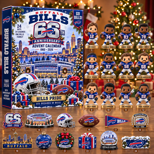 NFL x BUF 24 Days 2026 Anniversary Advent Calendar Blind Box
