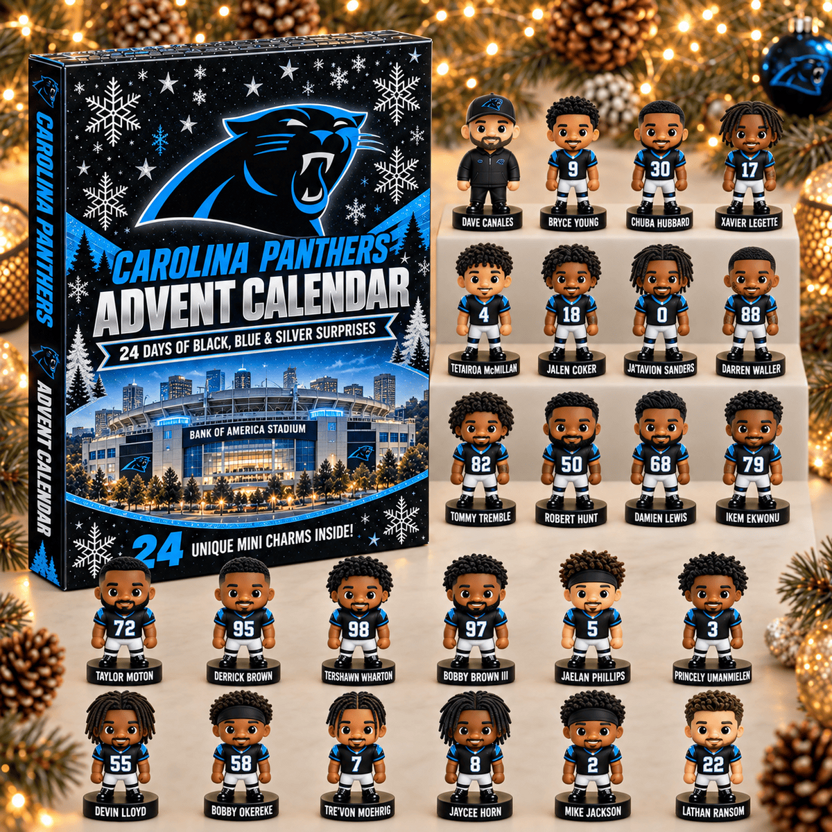 NFL x CAR 24 Days of Surprises Advent Calendar