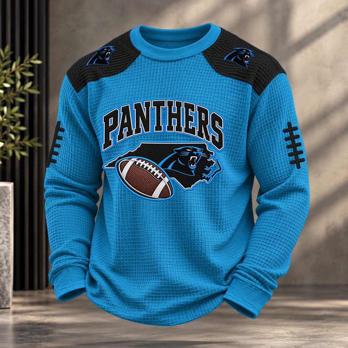 NFL x CAR Team Color Waffle Sweatshirt