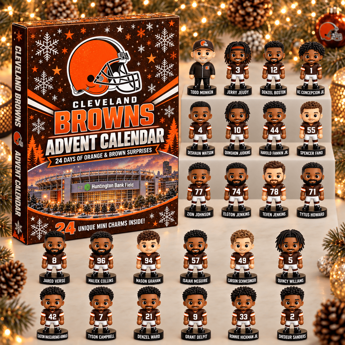 NFL x CLE 24 Days of Surprises Advent Calendar