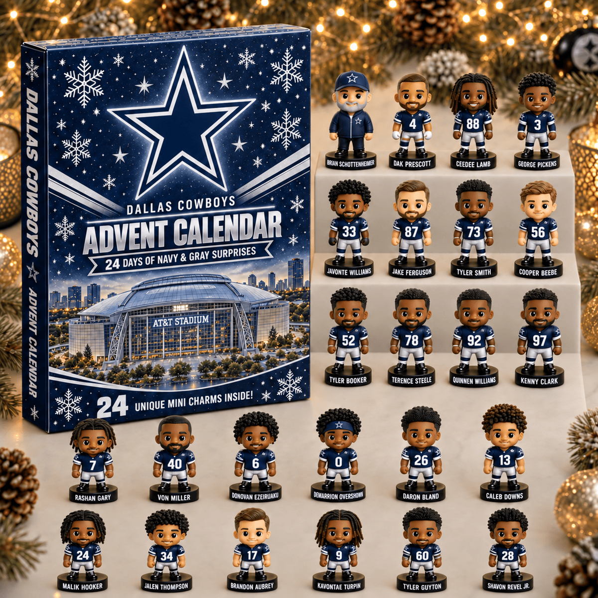 NFL x DAL 24 Days of Surprises Advent Calendar
