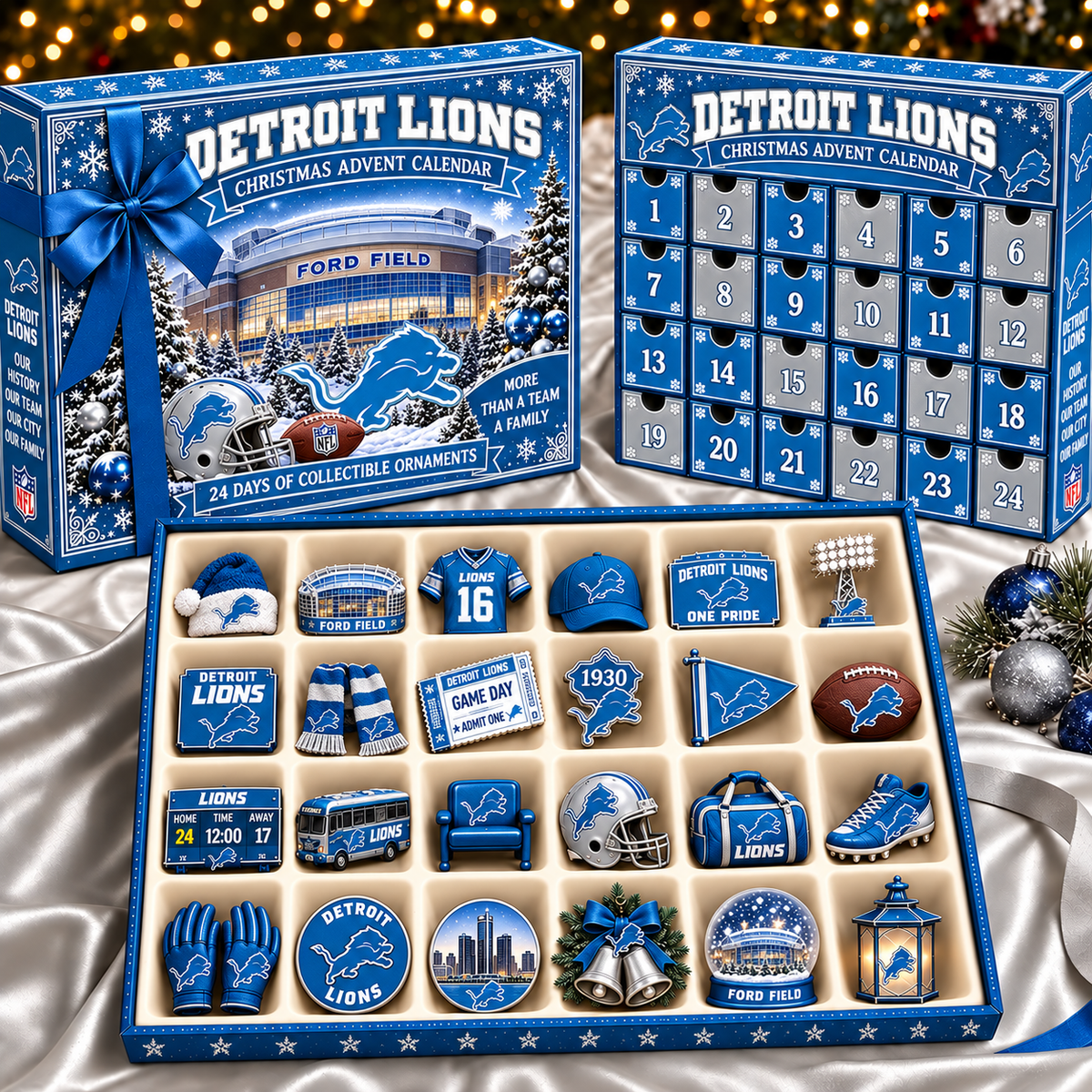 NFL x DET Christmas Advent Calendar
