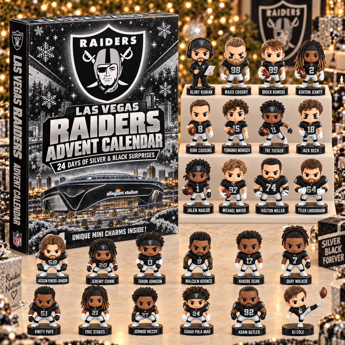 NFL x LV 24 Days of Surprises Advent Calendar