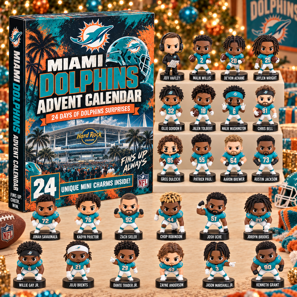 NFL x MIA 24 Days of Surprises Advent Calendar