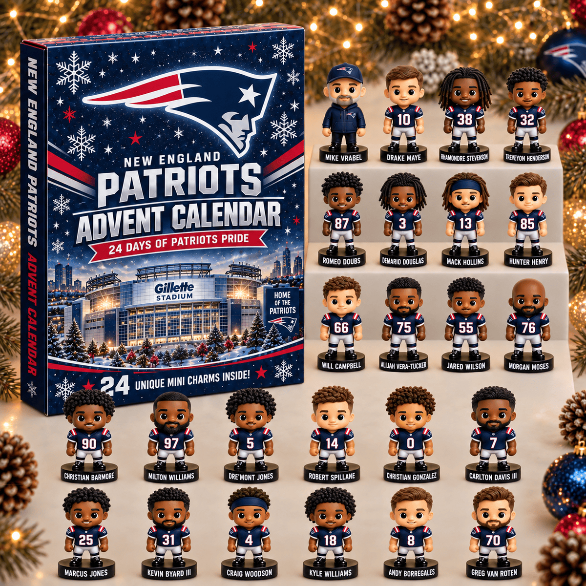 NFL x NE 24 Days of Surprises Advent Calendar
