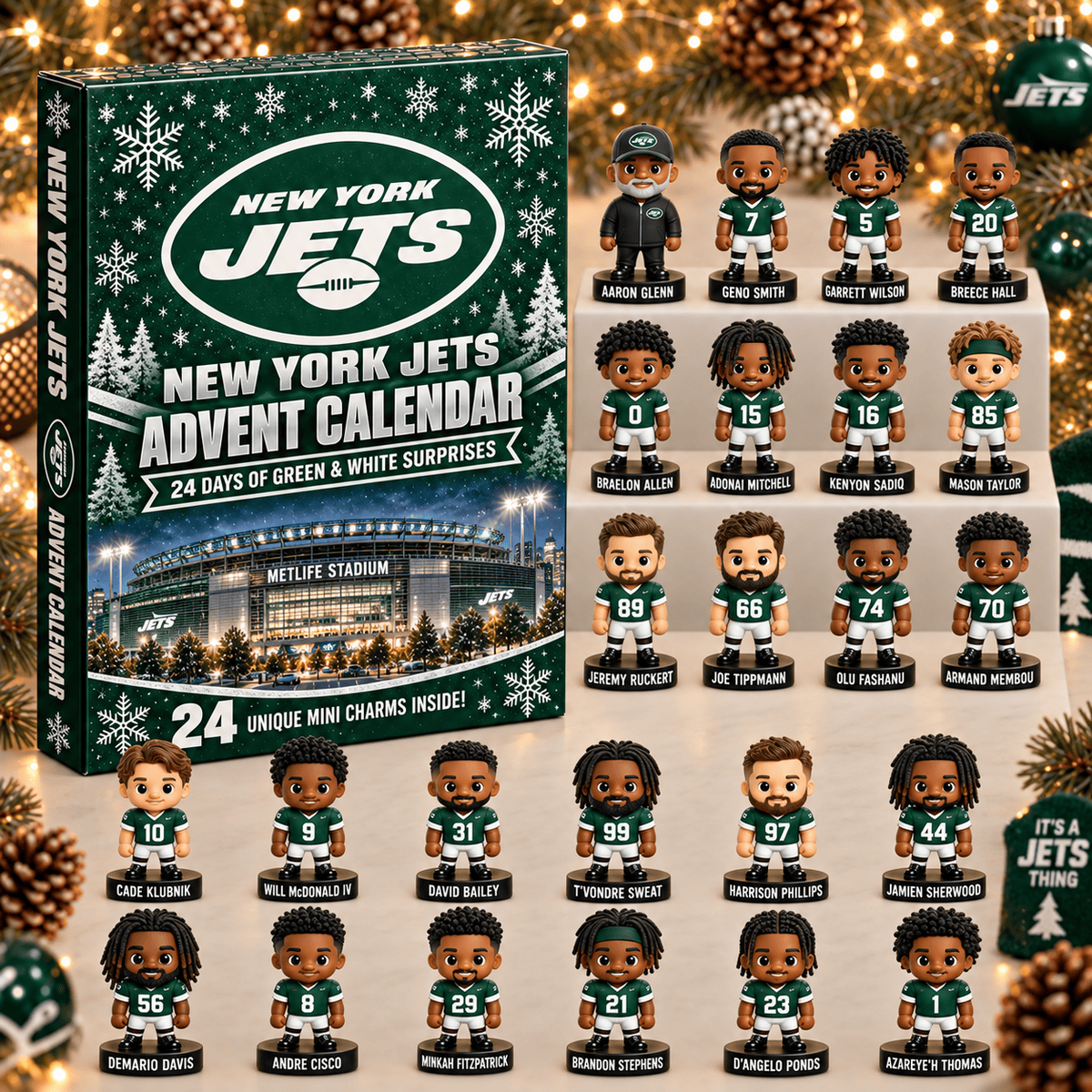 NFL x NYJ 24 Days of Surprises Advent Calendar
