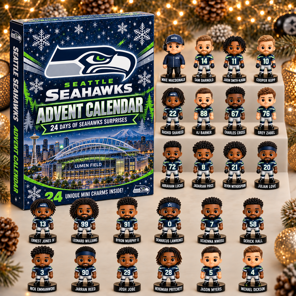 NFL x SEA 24 Days of Surprises Advent Calendar