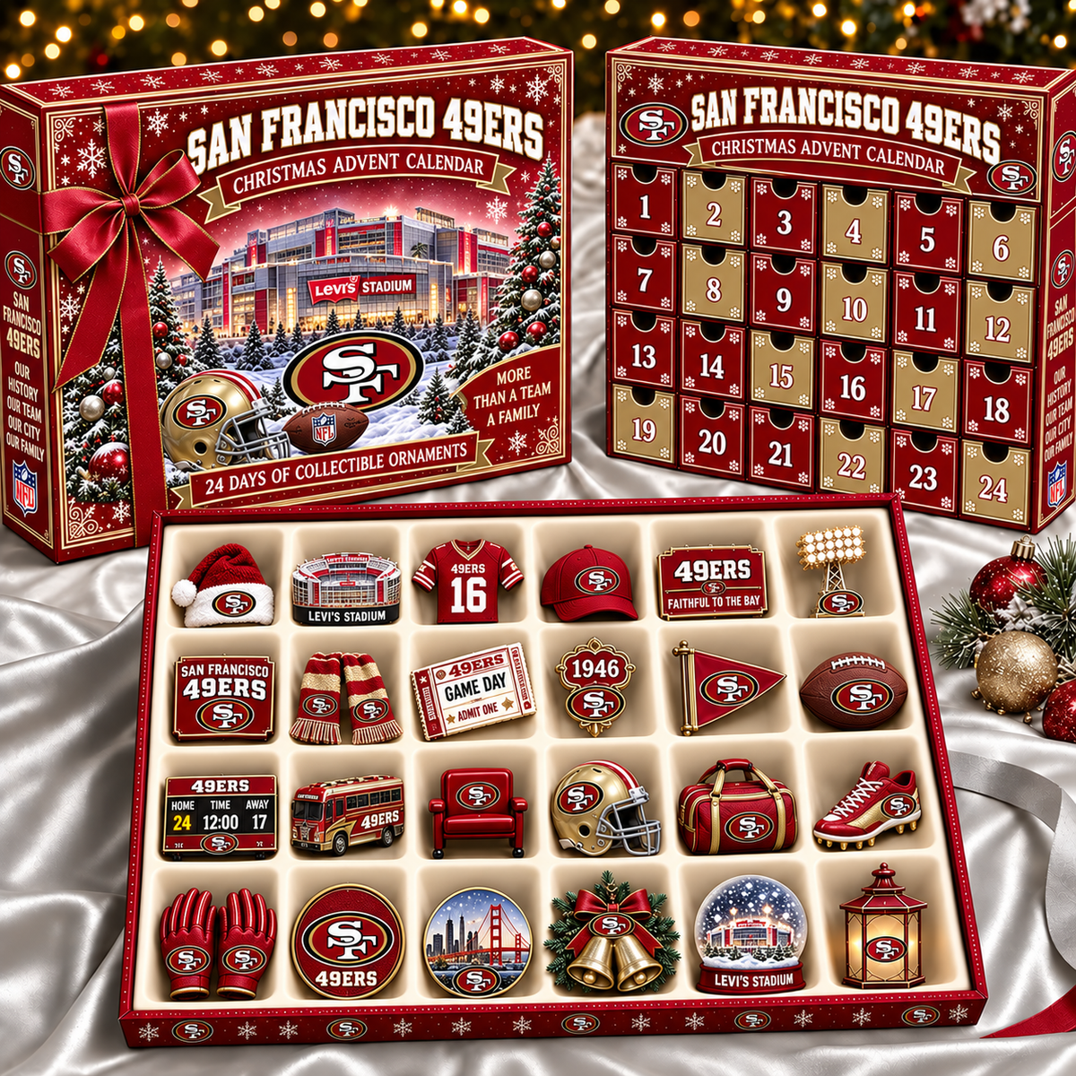 NFL x SF Christmas Advent Calendar