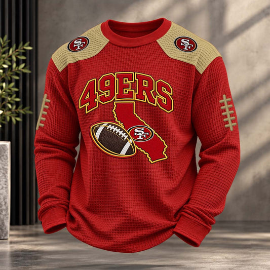 NFL x SF Team Color Waffle Sweatshirt