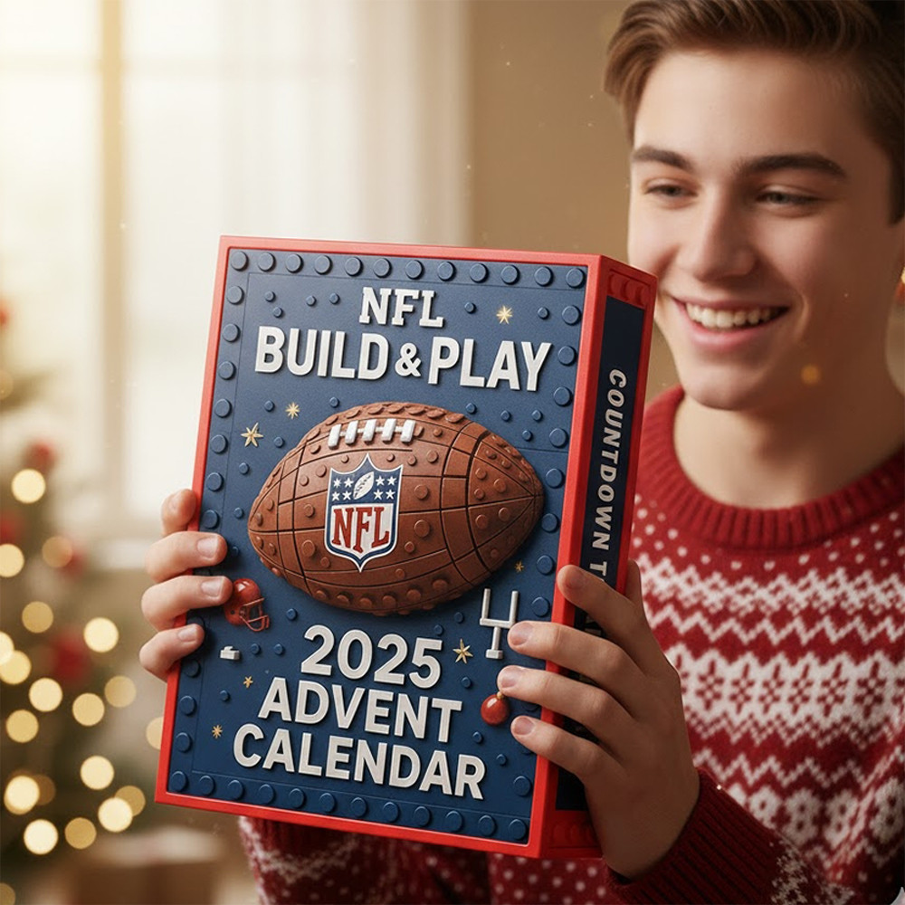 NFL All Team Football Ball Full Set Advent Calendars 2025 Blind Boxes Gifts 131125 V1 NAK NHT