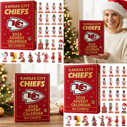 NFL KC Full Set Advent Calendars 2025 Blind Boxes Gifts 131125 V1 NAK NHT