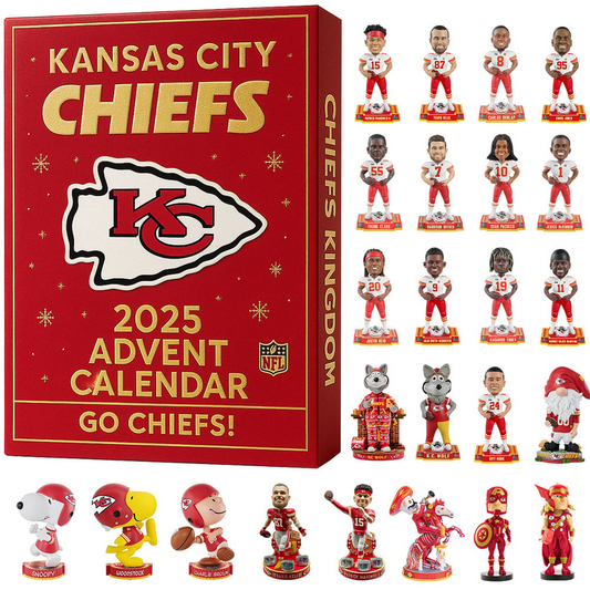 NFL KC Full Set Advent Calendars 2025 Blind Boxes Gifts 131125 V1 NAK NHT