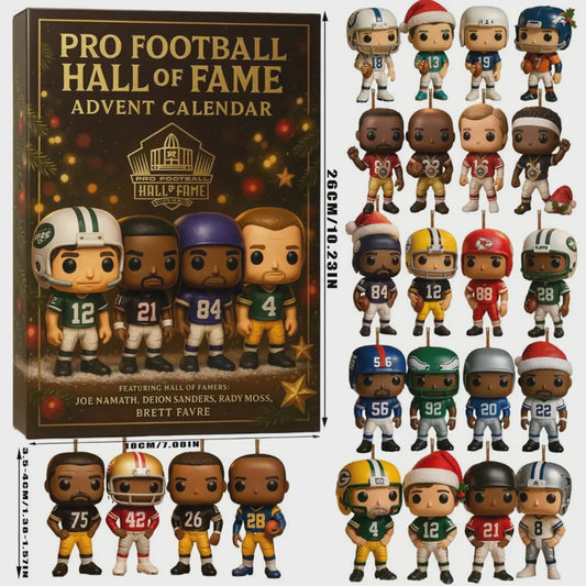 NFL PRO FOOTBALL HALL of FAME 2025 Advent Calendar HLP HLPHUONG