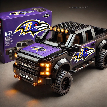NFL Team Pickup Camaro Building Blocks NAK