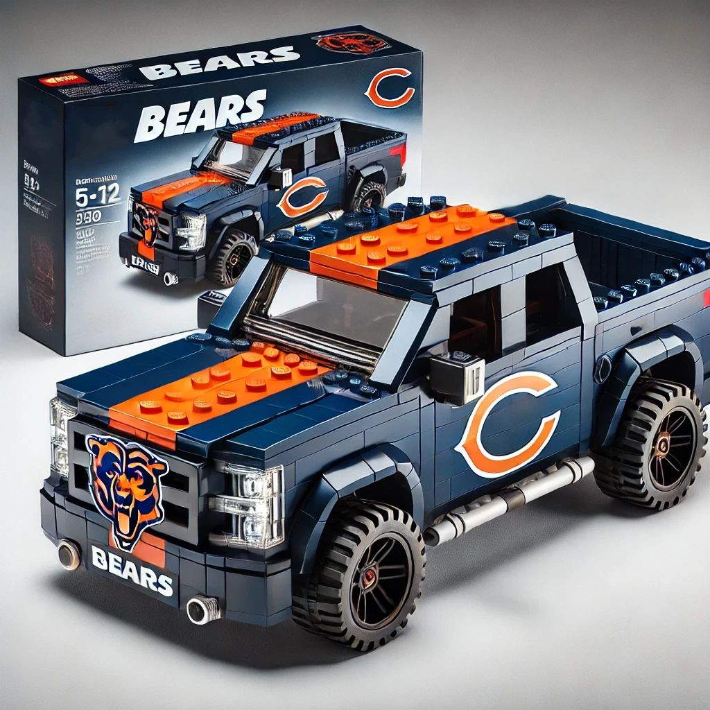 NFL Team Pickup Camaro Building Blocks NAK