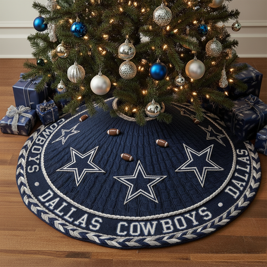 NFL x DAL Premium Christmas Tree Skirt HLP HLPHUONG