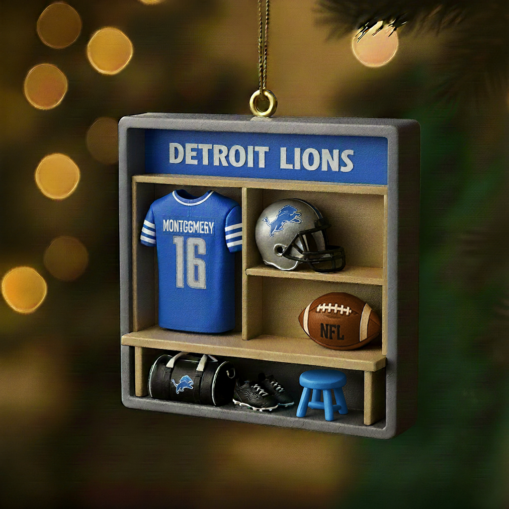 NFL x DET Premium Ornament HLP HLPHUONG