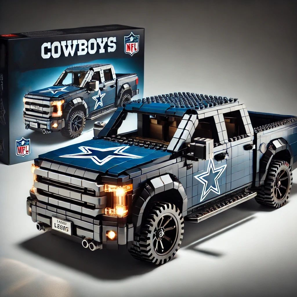 NFL Team Pickup Camaro Building Blocks NAK