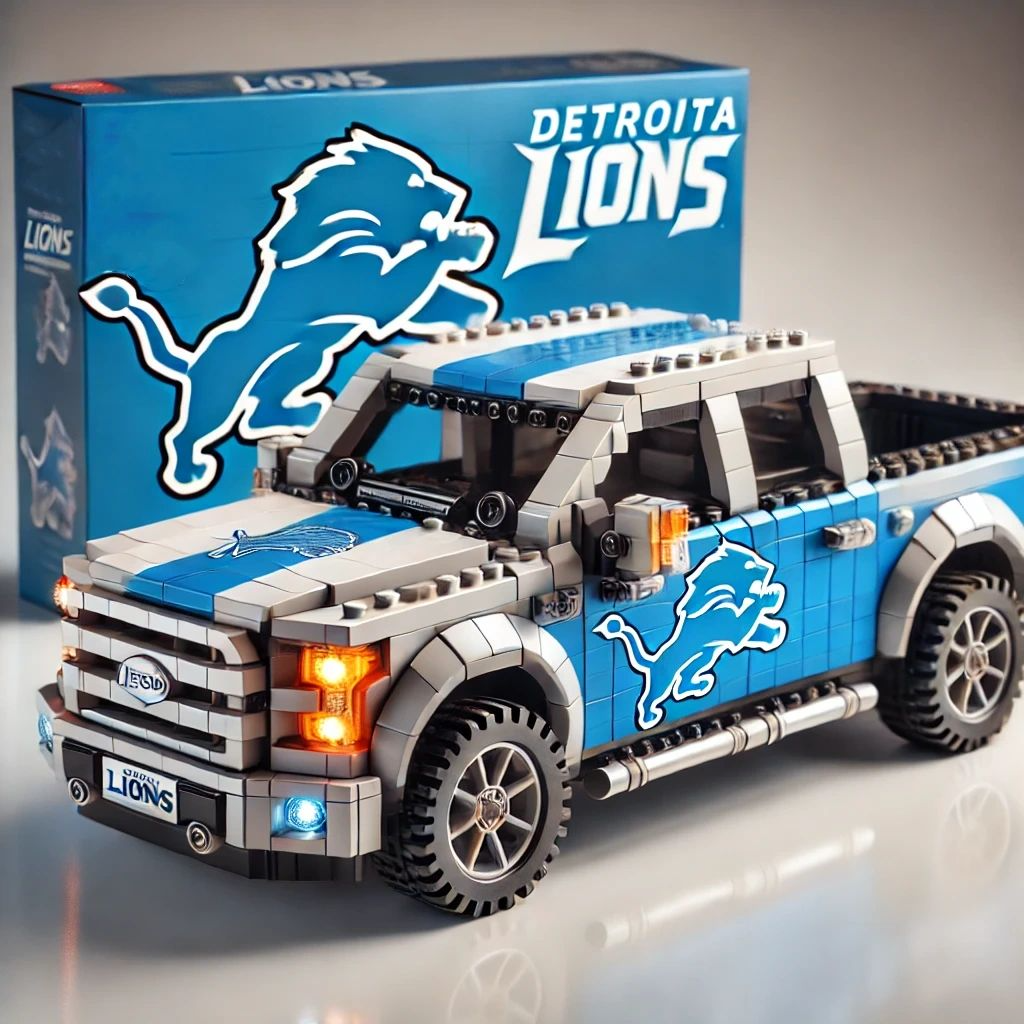 NFL Team Pickup Camaro Building Blocks NAK
