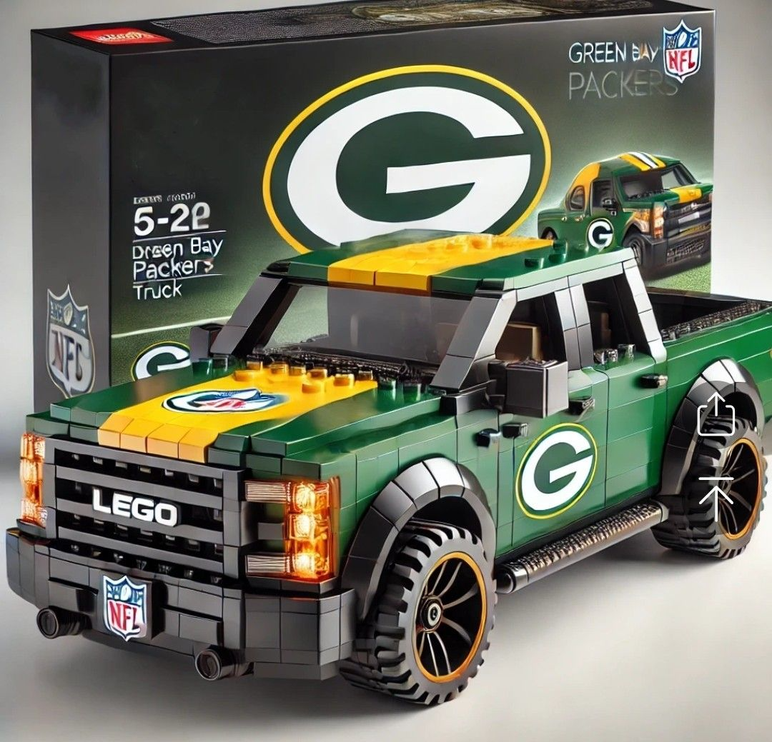 NFL Team Pickup Camaro Building Blocks NAK