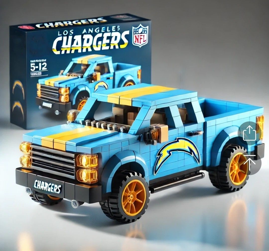 NFL Team Pickup Camaro Building Blocks NAK