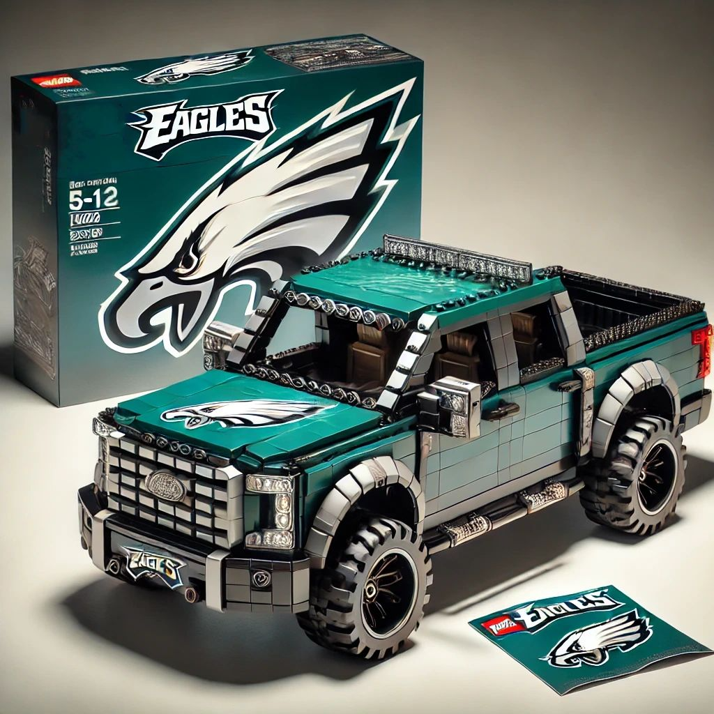 NFL Team Pickup Camaro Building Blocks NAK