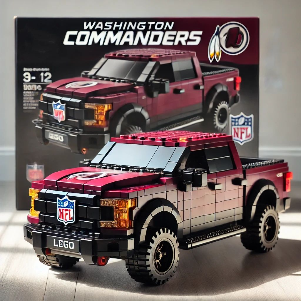 NFL Team Pickup Camaro Building Blocks NAK