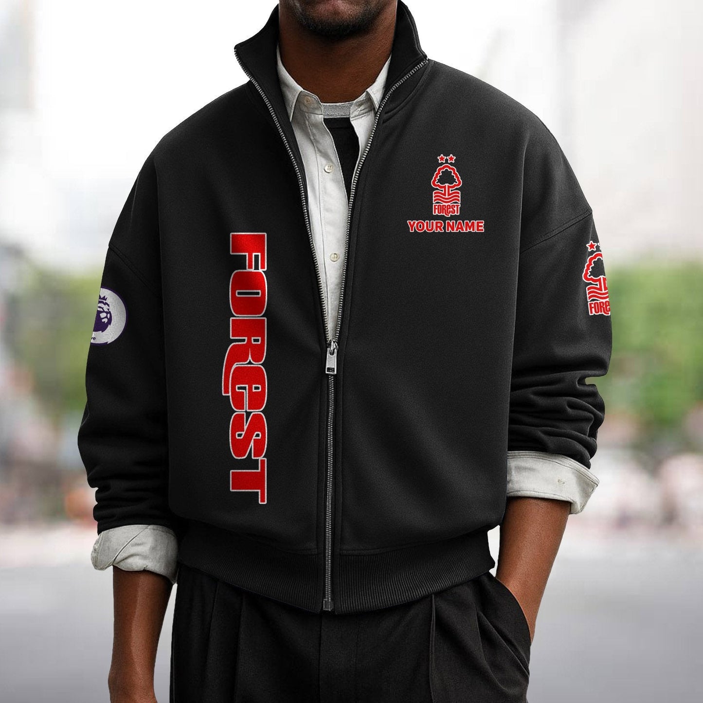 NFO x EPL Men's Zipper Sweatshirt DatND DVT