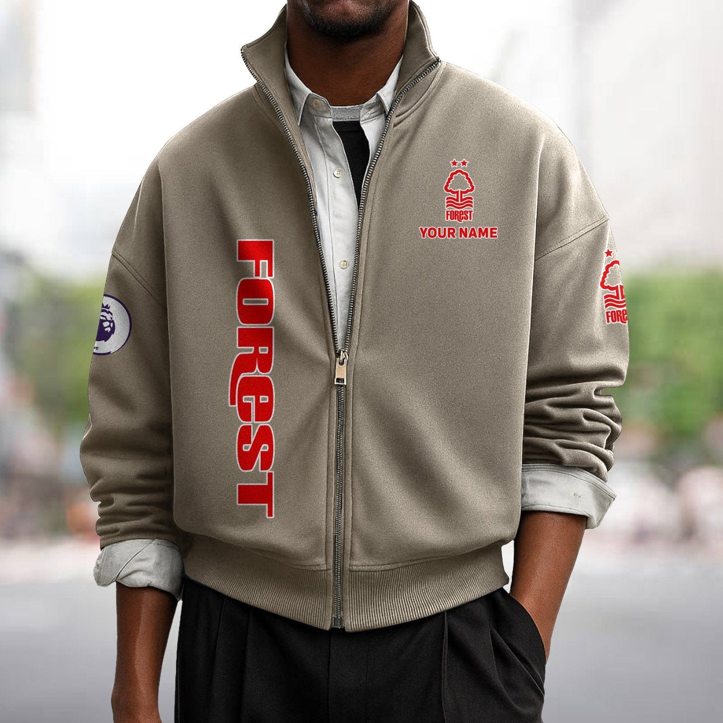 NFO x EPL Men's Zipper Sweatshirt DatND DVT