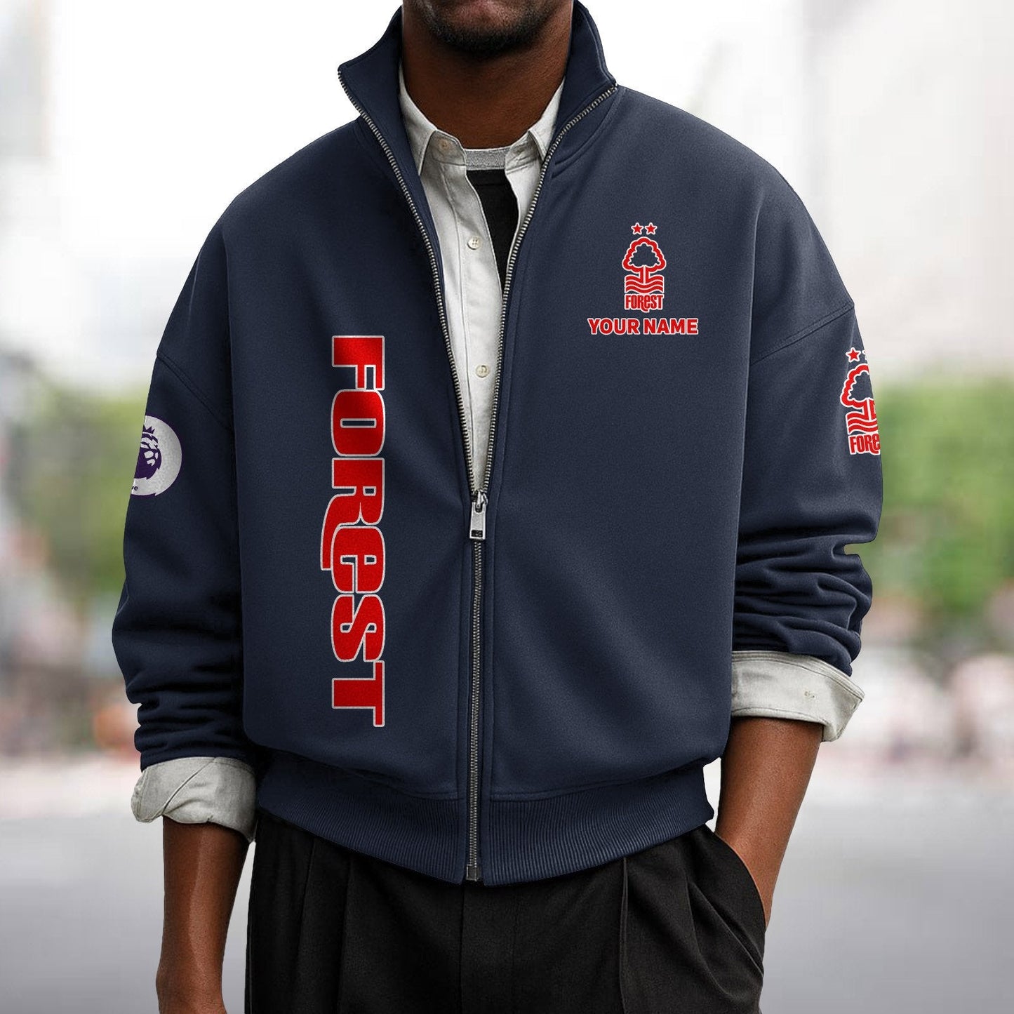 NFO x EPL Men's Zipper Sweatshirt DatND DVT