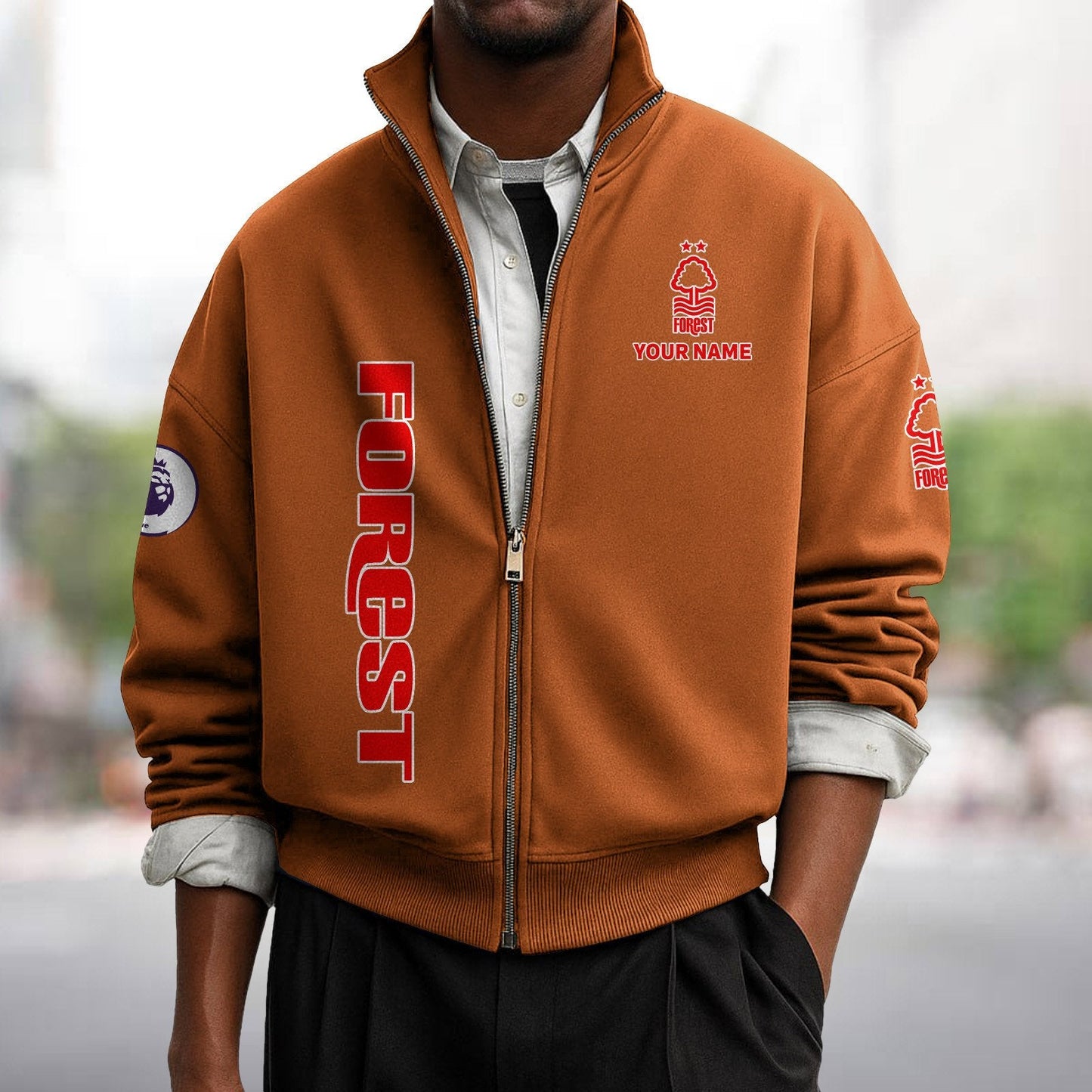 NFO x EPL Men's Zipper Sweatshirt DatND DVT