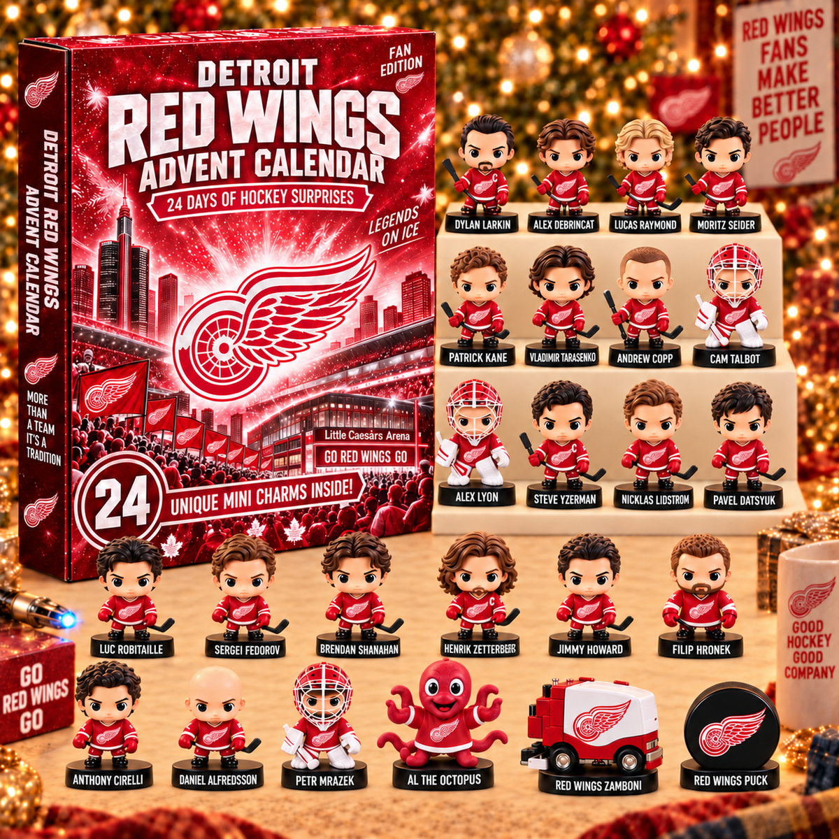 NHL x DET 24 Days of Hockey Advent Calendar Blind Box