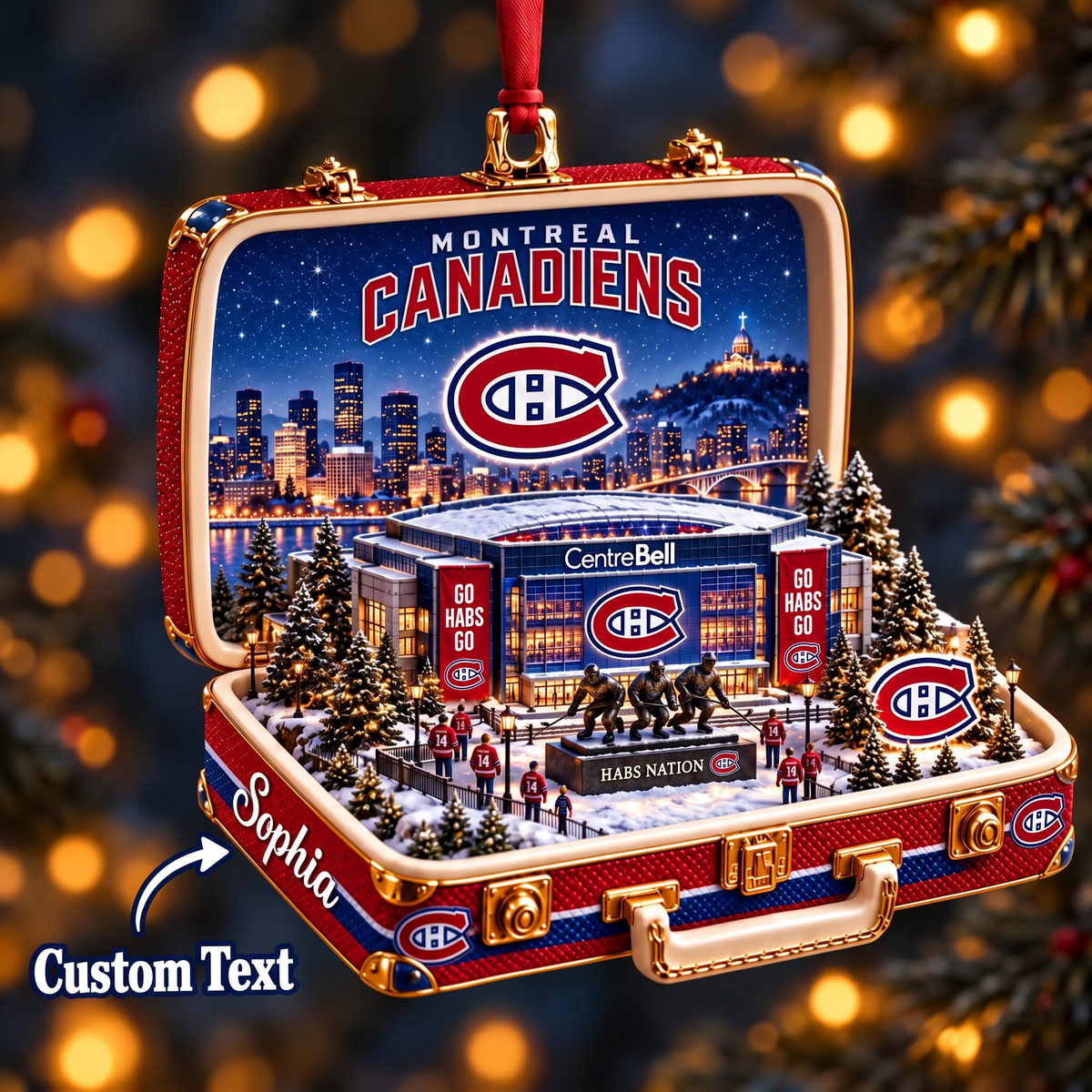 NHL x MON Christmas Case Ornament
