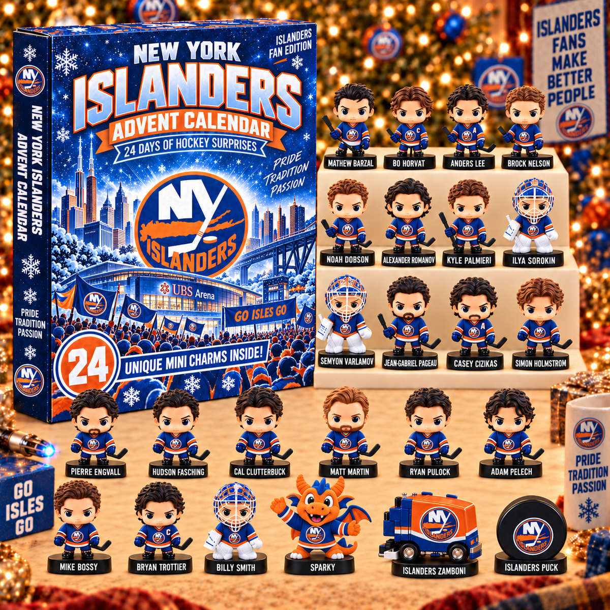 NHL x NYI 24 Days of Hockey Advent Calendar Blind Box