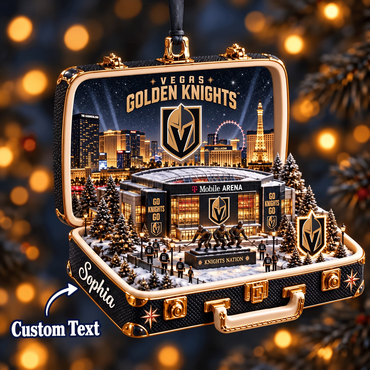 NHL x VEG Christmas Case Ornament