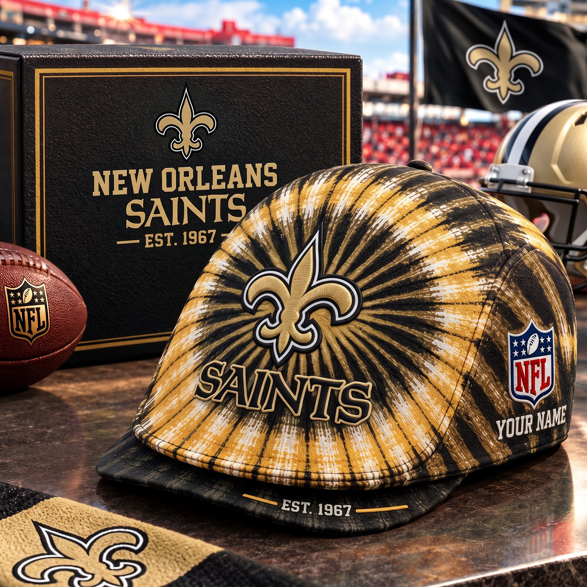 NO X Custom-Printed Jeff Hat – Gift for NFL Fans (Limited Edition, Name Customizable)