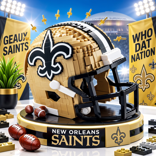 NO X Premium NFL Football Helmet Building Block Set