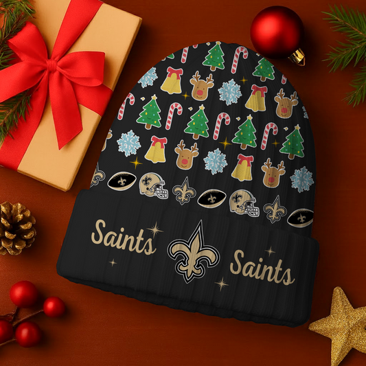 NO x NFL Christmas Beanie DatND DVT
