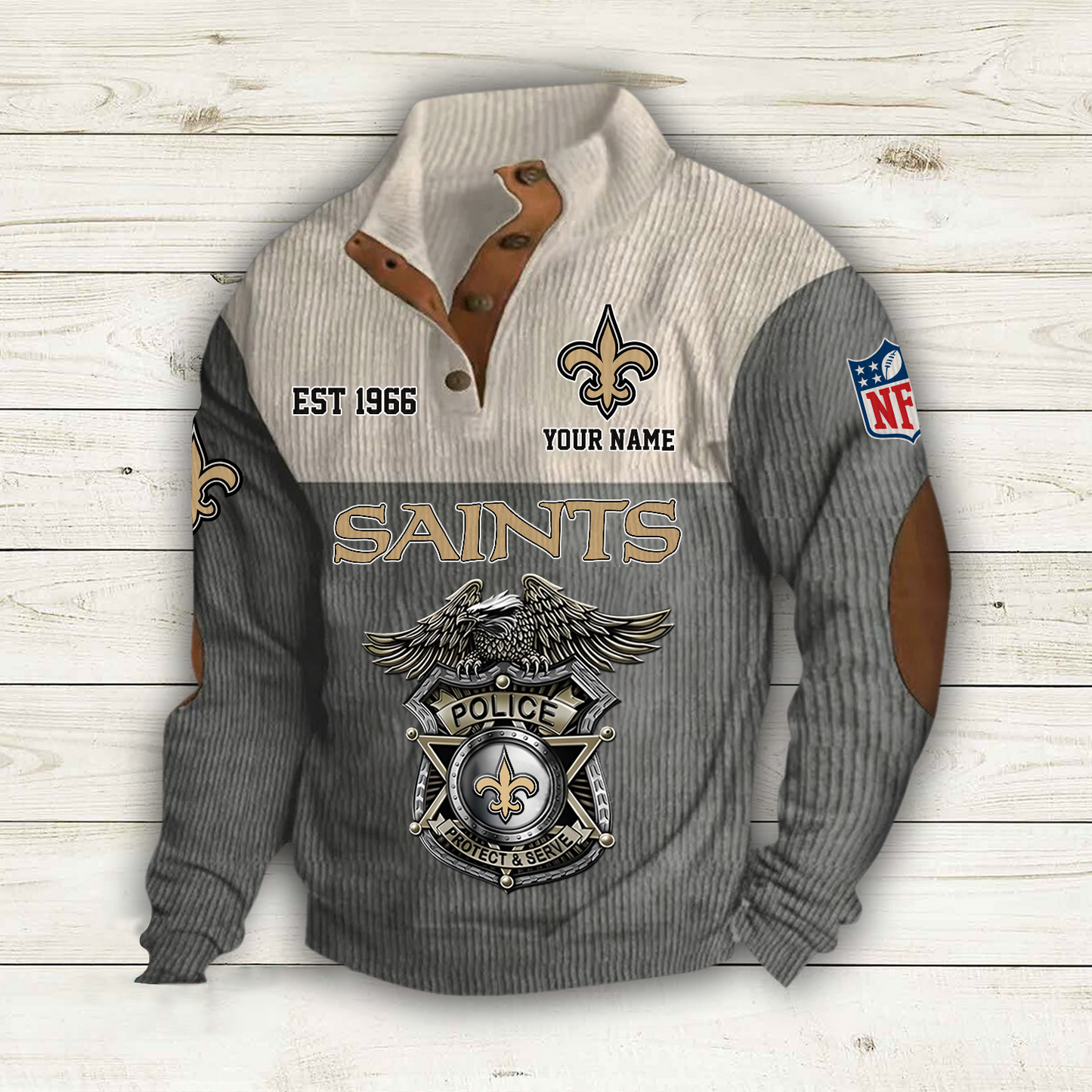 NO x NFL Custom Name Sport Sweatshirt DatND DVT