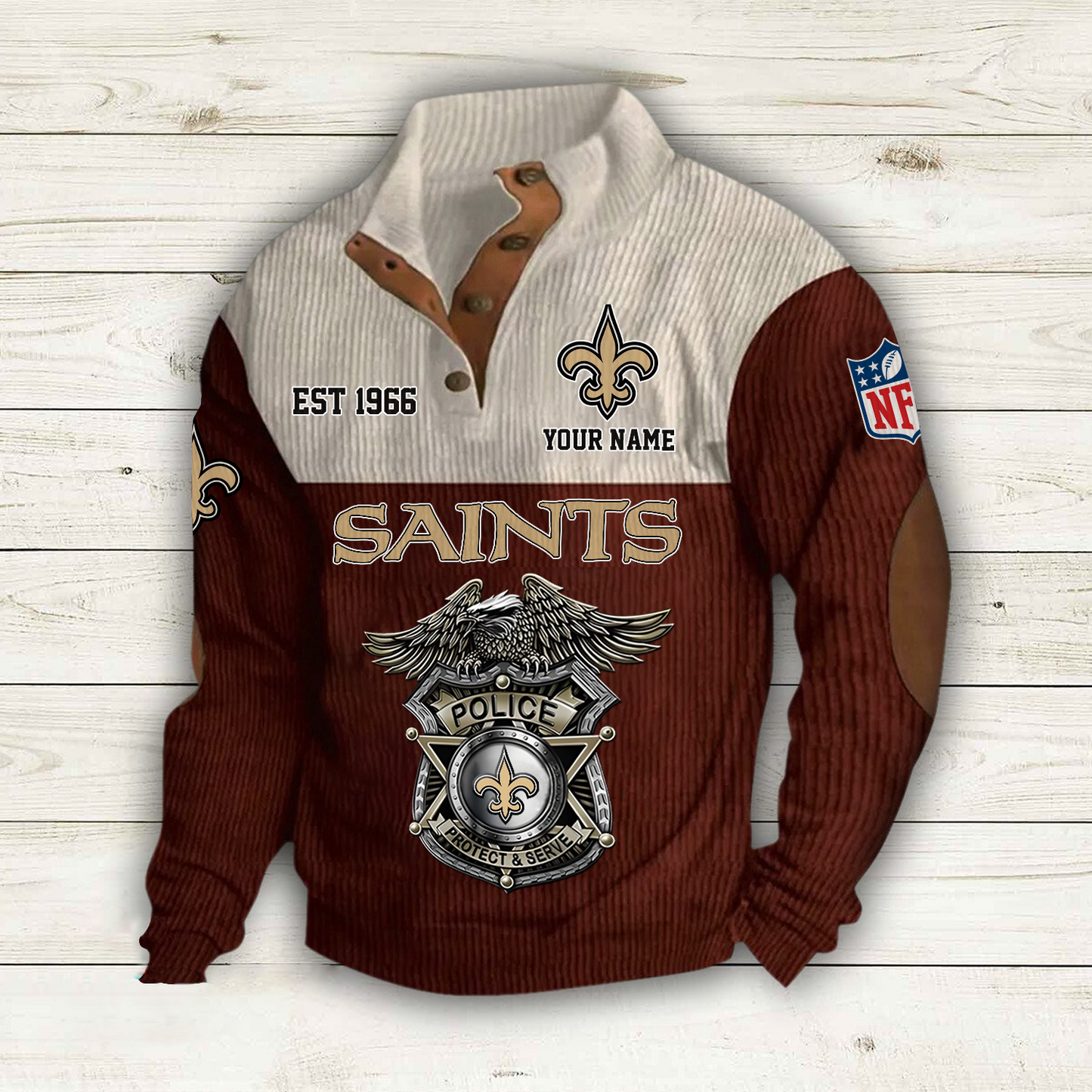 NO x NFL Custom Name Sport Sweatshirt DatND DVT