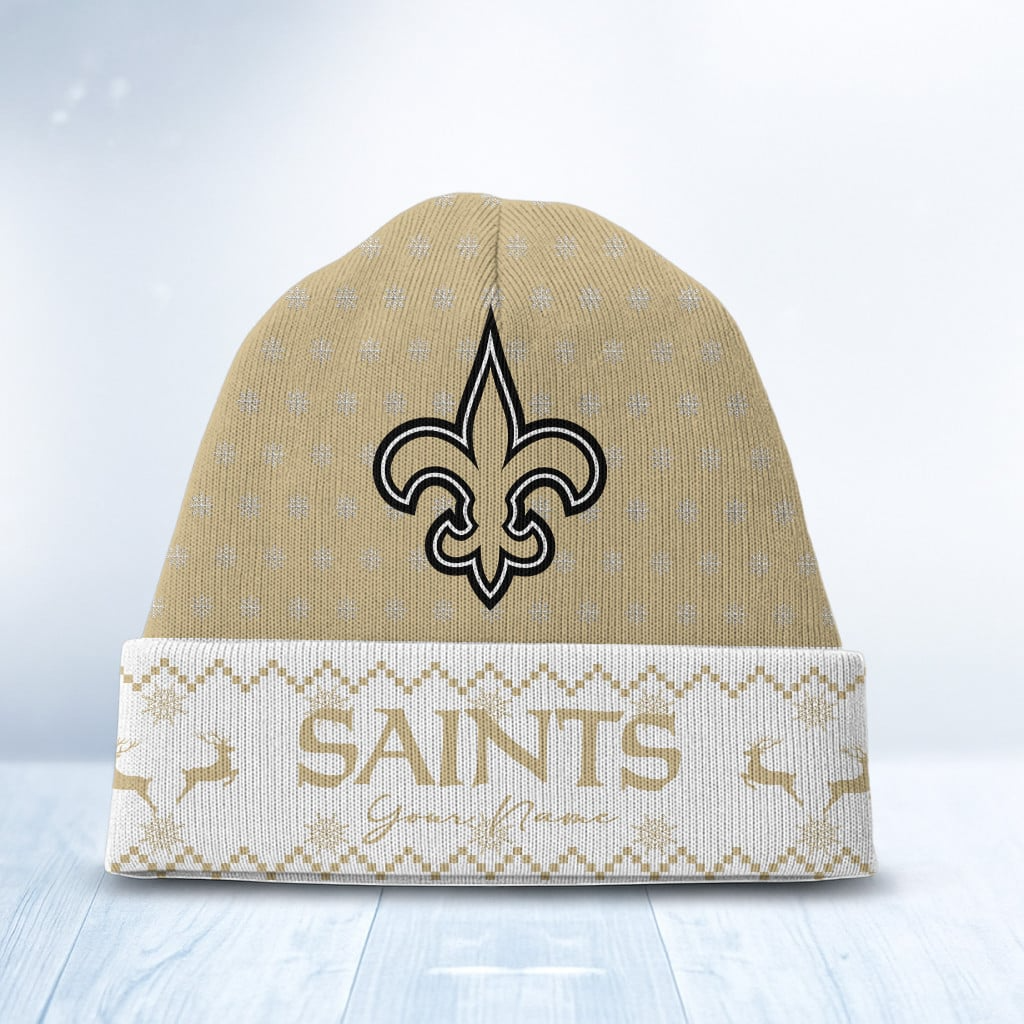 NO x NFL Customized Beanie Hat Christmas DatND DVT