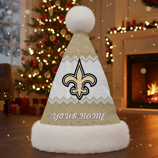 NO x NFL Personalized Santa Hat Christmas DATND TANTD