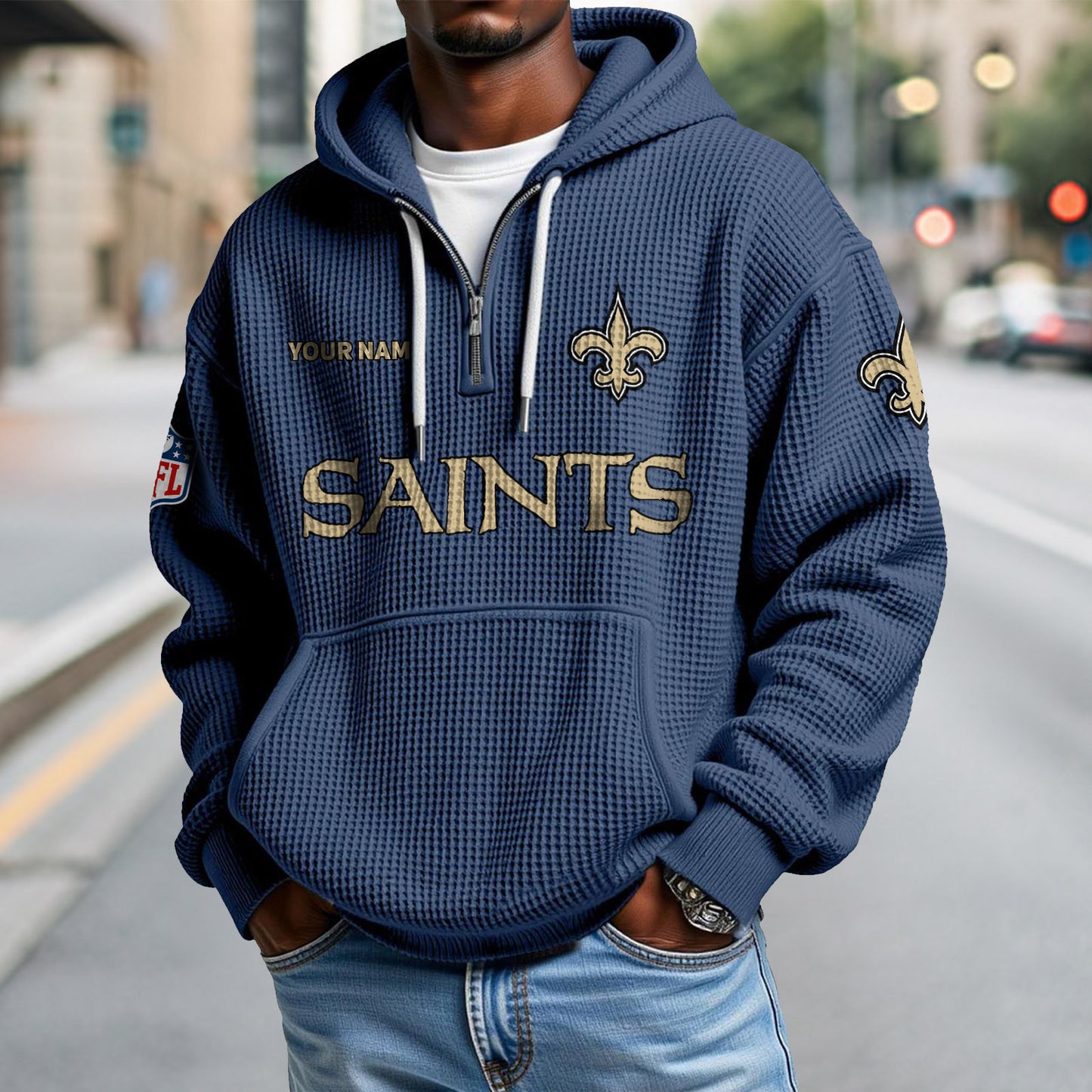 NO x NFL Waffle Hoodie DatND DVT