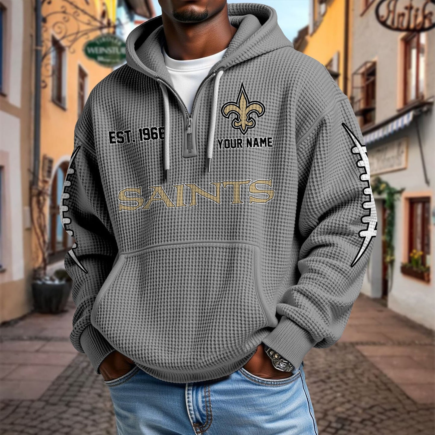 NO x NFL Waffle Hoodie DatND DVT