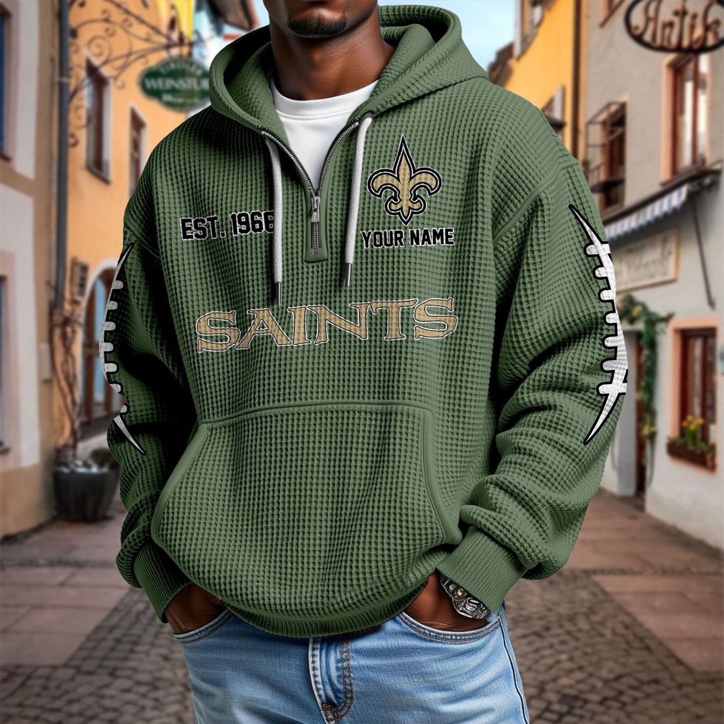 NO x NFL Waffle Hoodie DatND DVT