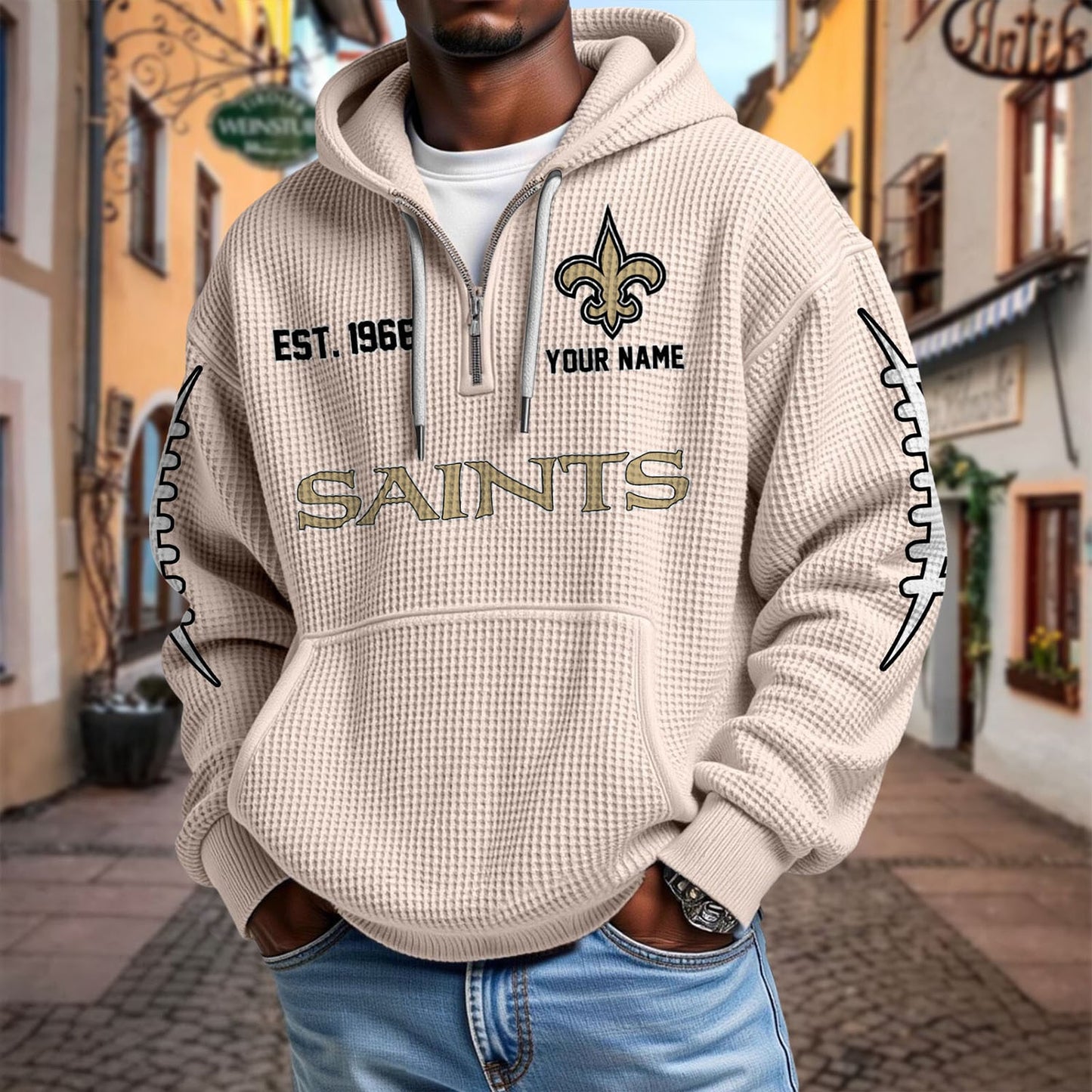 NO x NFL Waffle Hoodie DatND DVT